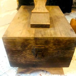 Primitive Shoe Shine Box